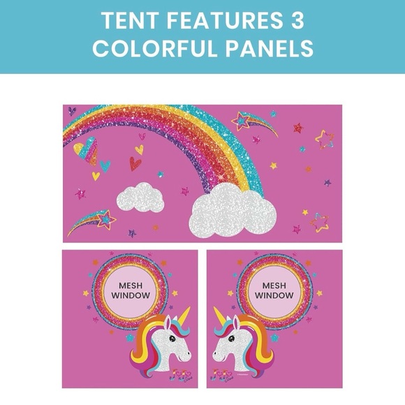 COPY - Brand New Jojo Siwa Loft Bed Tent - Picture 5 of 7